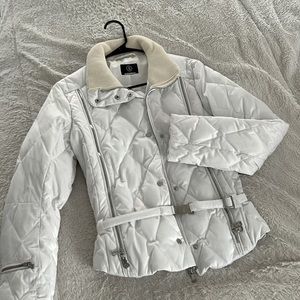 Bogner Thylmann Women’s Size 36 US 6 White skit jacket